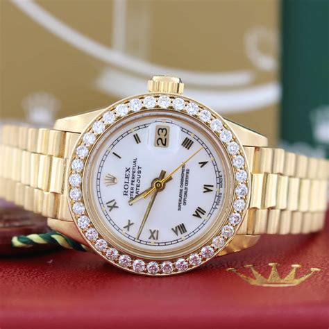 rolex ladies rlx 3652 datejust president|rolex ladies president.